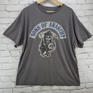 Sons of‎ Anarchy Gray T-Shirt Men's XL Road Gear Flaw